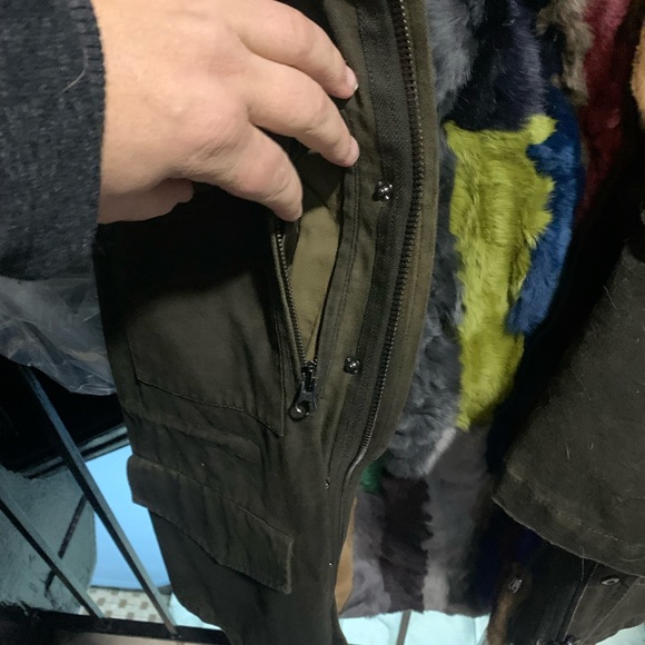 J.military by Jocelyn fur lined hooded vest - Picture 11 of 14